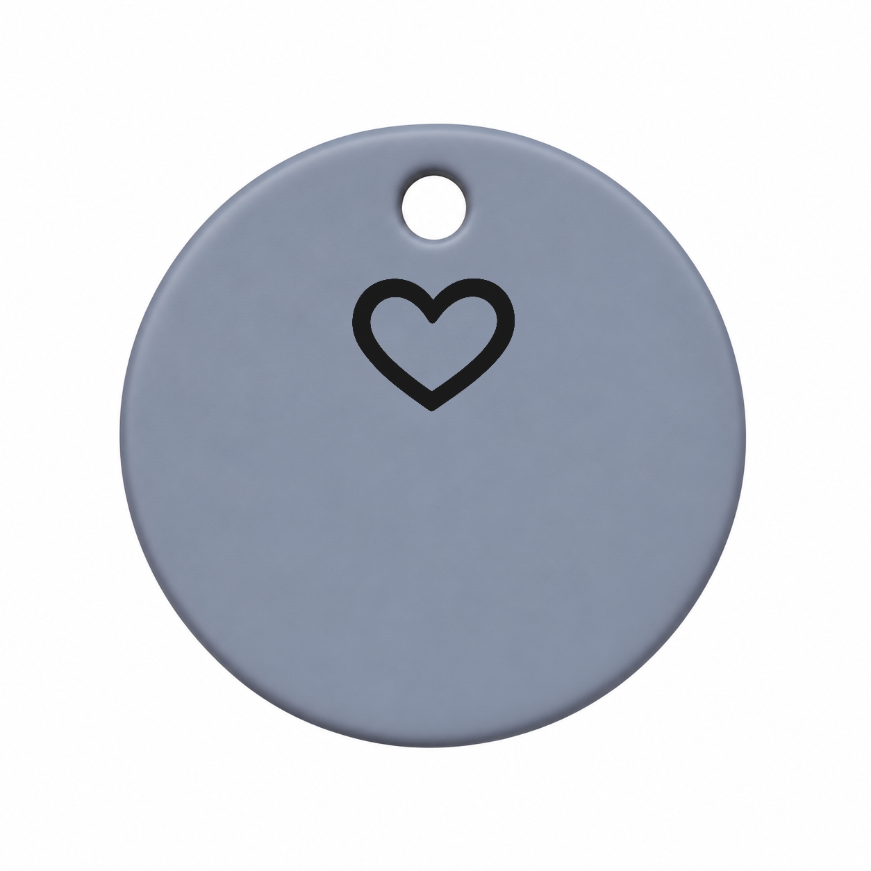BioThane® Anhänger GRAU mit div Motiven