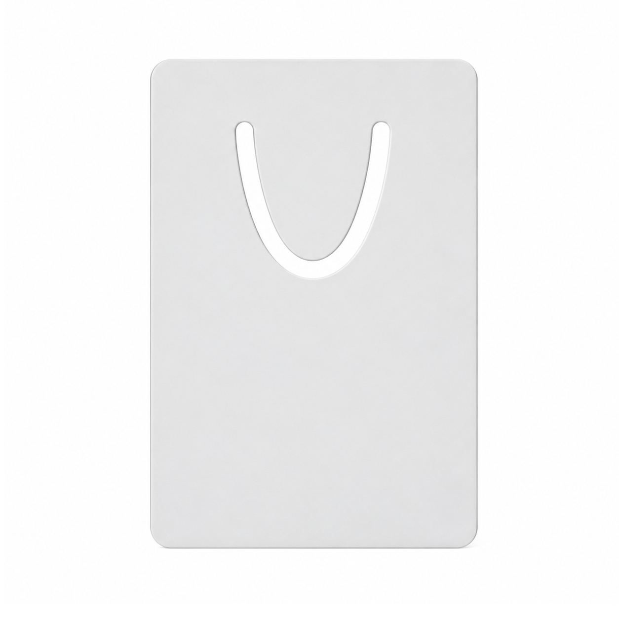Lesezeichen mit Foto personalisiert – Aluminium 50 × 75 mm